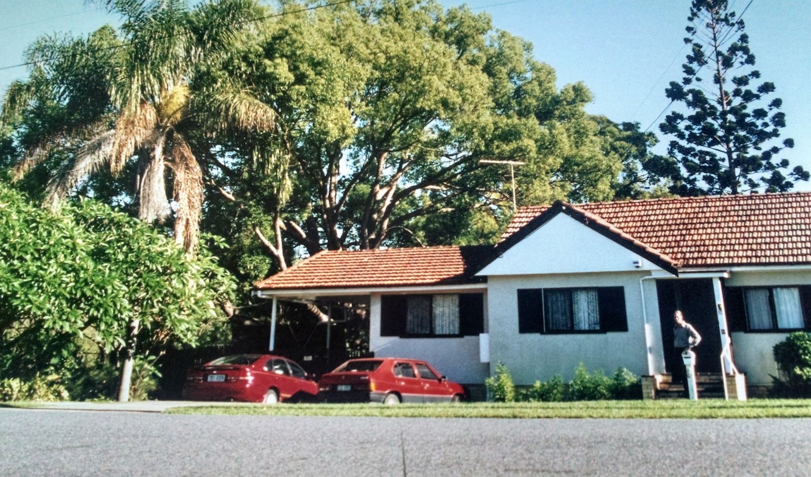 Front of the house