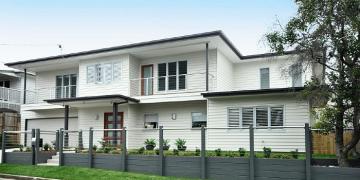 Contemporary custom-designed new house in Clayfield Brisbane by Building Designer Design 2B