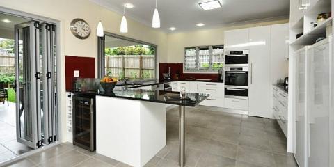 Spacious modern kitchen in Clayfield Brisbane by Building Designer Design 2B