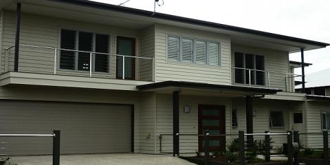 Contemporary custom-designed new house in Clayfield Brisbane by Building Designer Design 2B