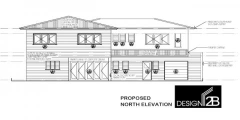 Rear Elevation in Clayfield Brisbane by Building Designer Design 2B