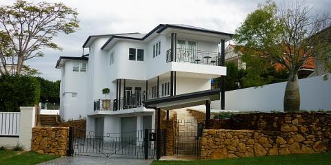 Street View of art deco home in Hamilton Brisbane by building designer Design 2B 