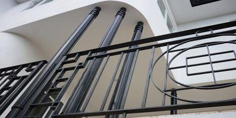 Custom designed handrail Hamilton Brisbane by & building designer 2B Design